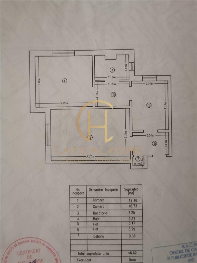 Apartament 2 camere Copou